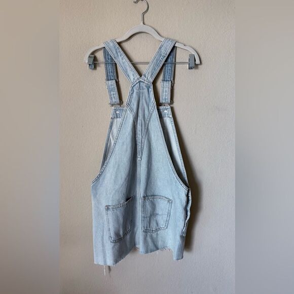 NWT Revolve SER.O.YA Moe Mini Blue Dress Overall Denim Size XXS - Picture 9 of 11